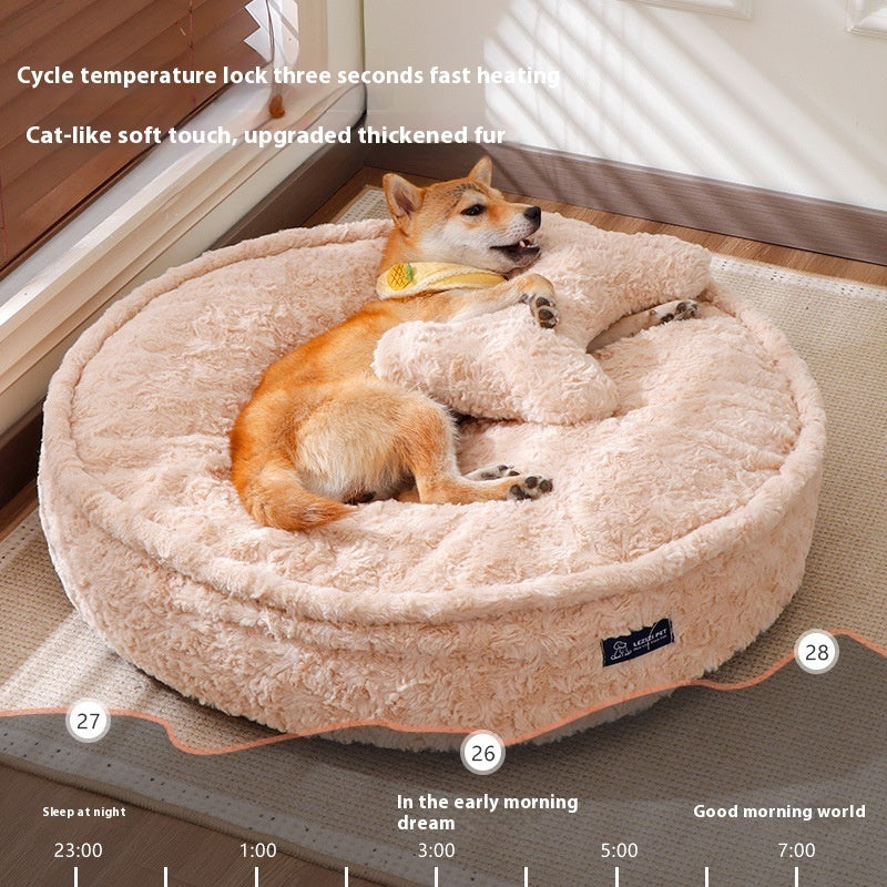 YukiPets Cozy Washable Calming Bed for Dogs and Cats